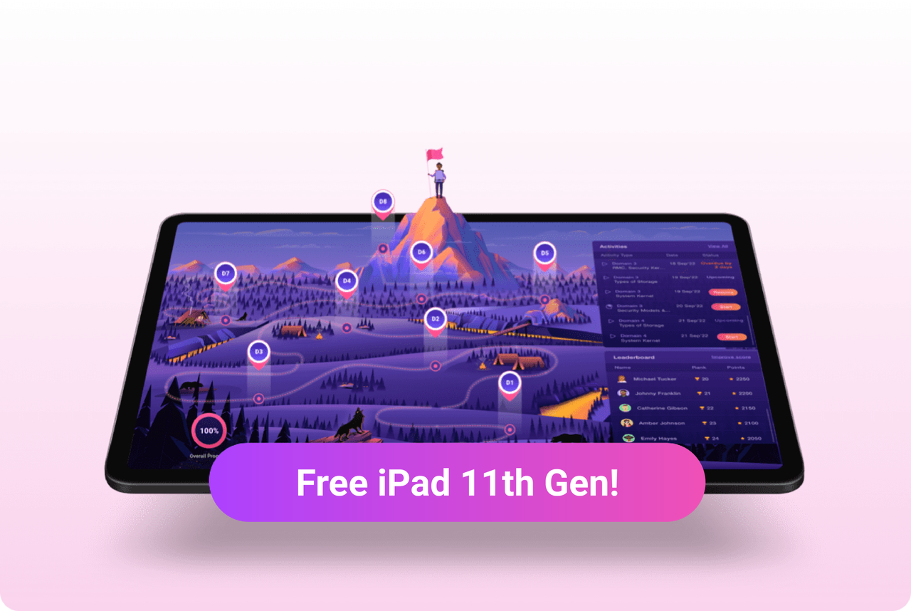 Image of free ipad premium - Destination Certification