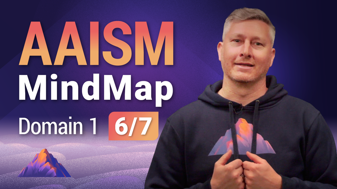 Thumbnail image for AAISM mindmap 1.6 - Destination Certification