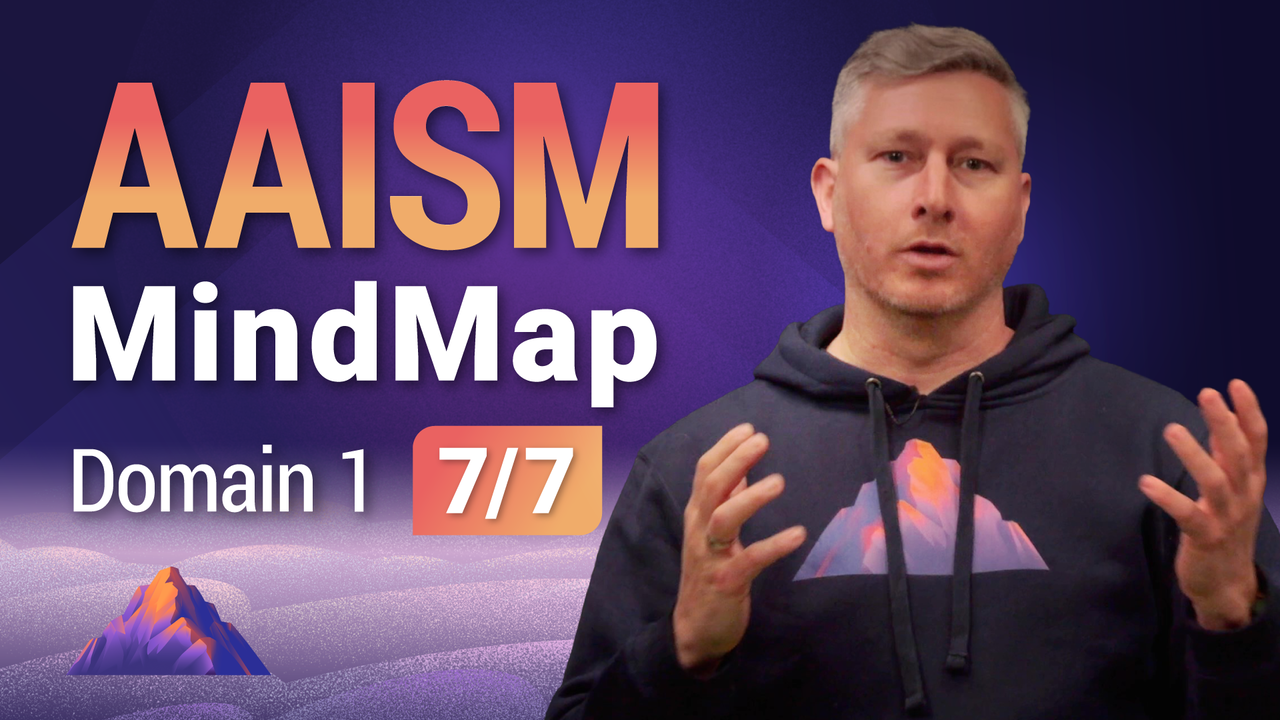 Thumbnail image for AAISM mindmap 1.7 - Destination Certification