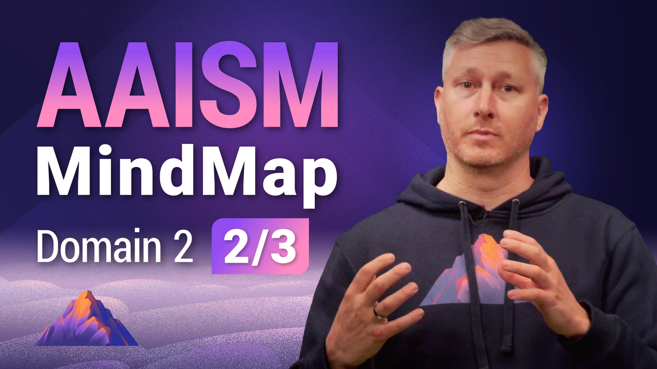 Thumbnail image for AAISM mindmap 2.2 - Destination Certification