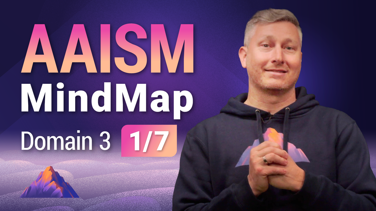 Thumbnail image for AAISM mindmap 3.1 - Destination Certification