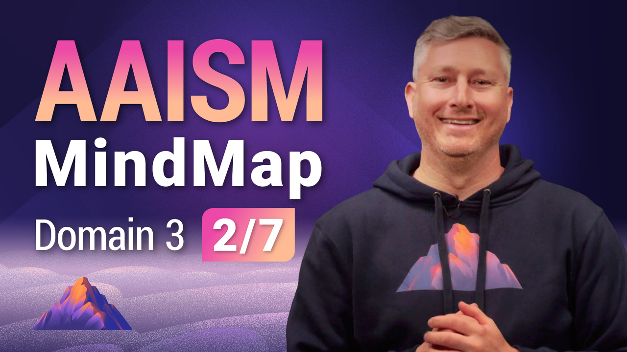 Thumbnail image for AAISM mindmap 3.2 - Destination Certification