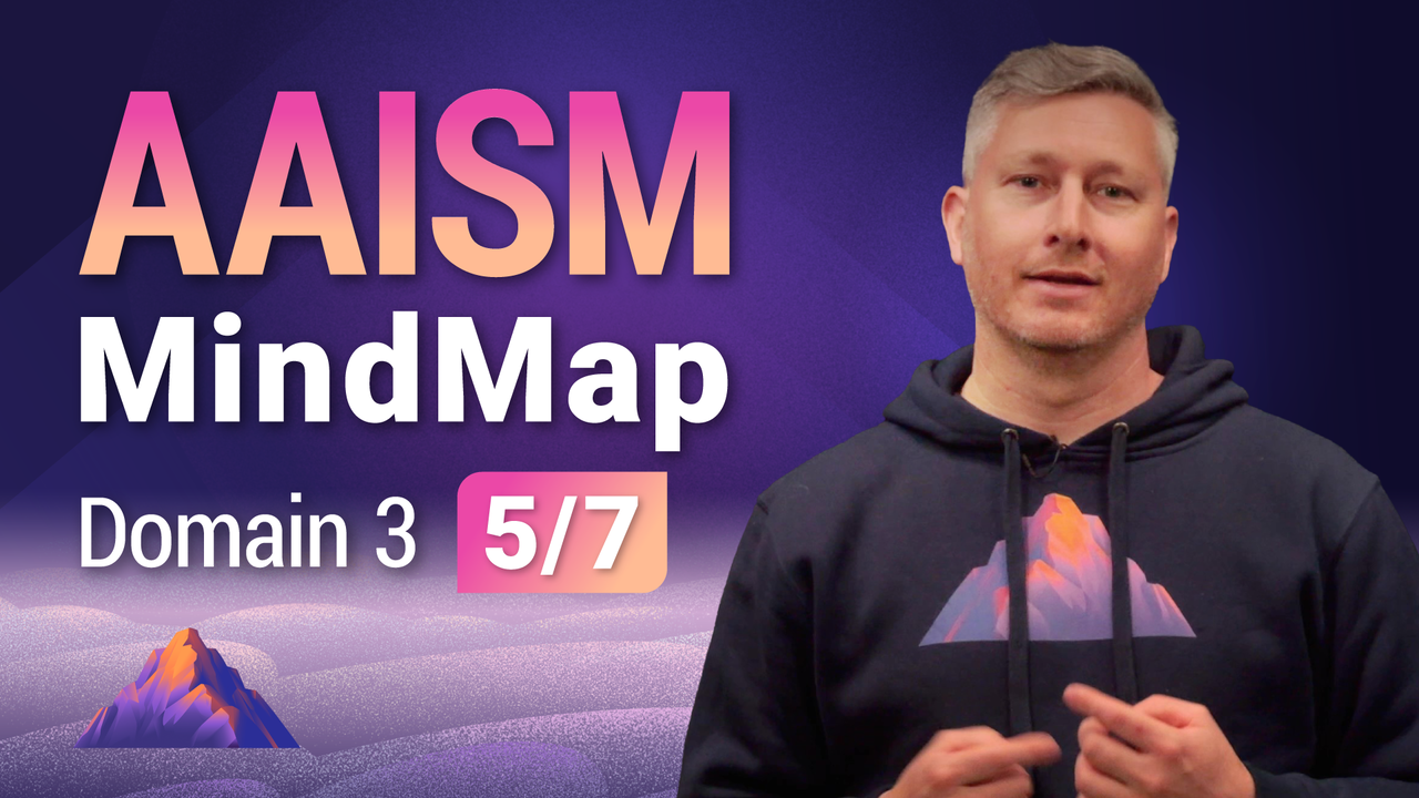 Thumbnail image for AAISM mindmap 3.5 - Destination Certification