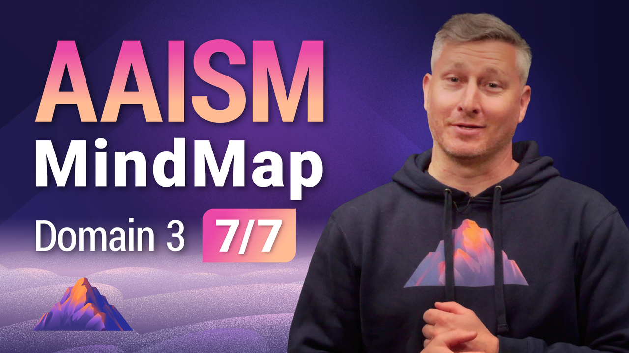 Thumbnail image for AAISM mindmap 3.7 - Destination Certification