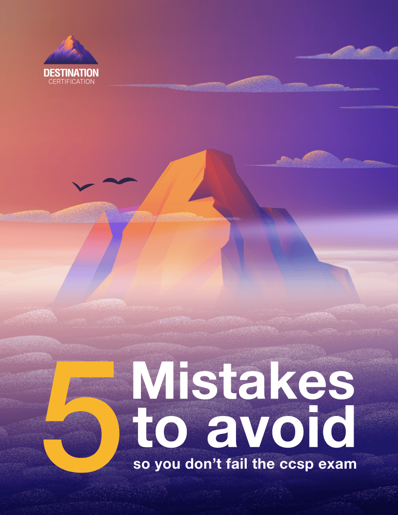 Image of 5 mistakes to avoid CCSP - Destination Certification