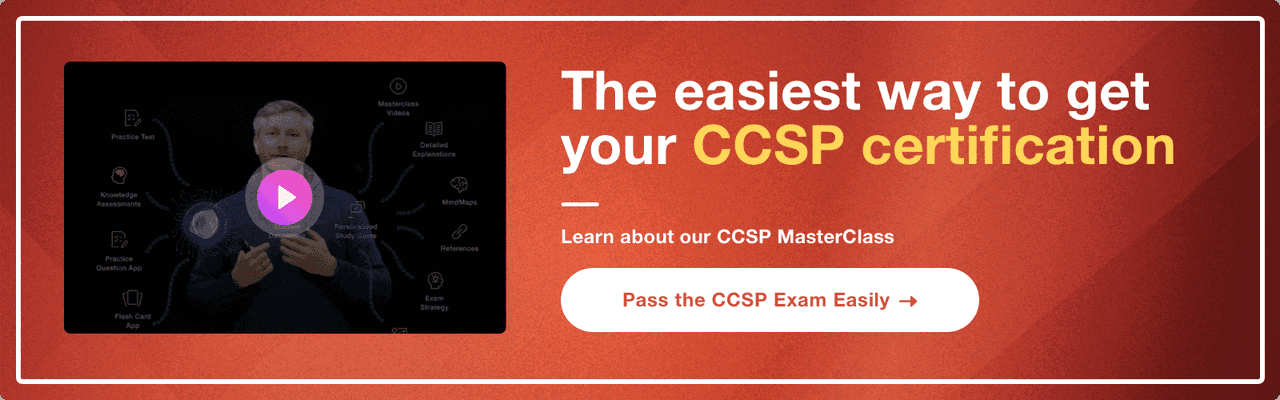 CCSP MasterClass ad - Destination Certification