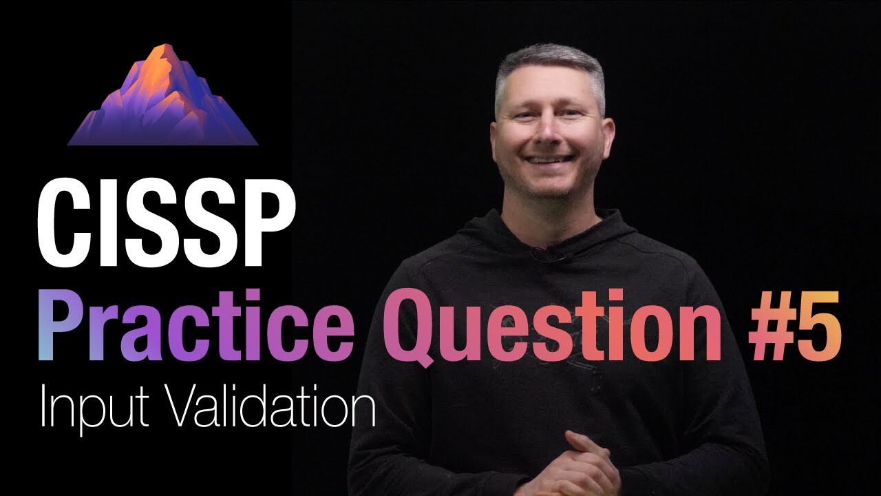 Image of cissp practice question 5 - Destination Certification