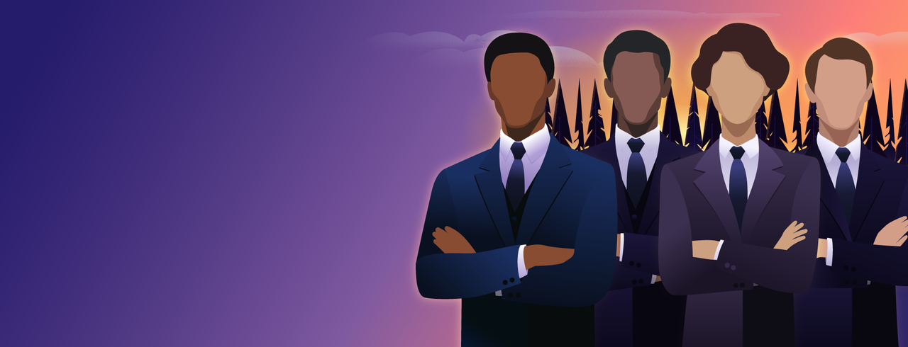 Image of CCSP man in suits standing - Destination Certification