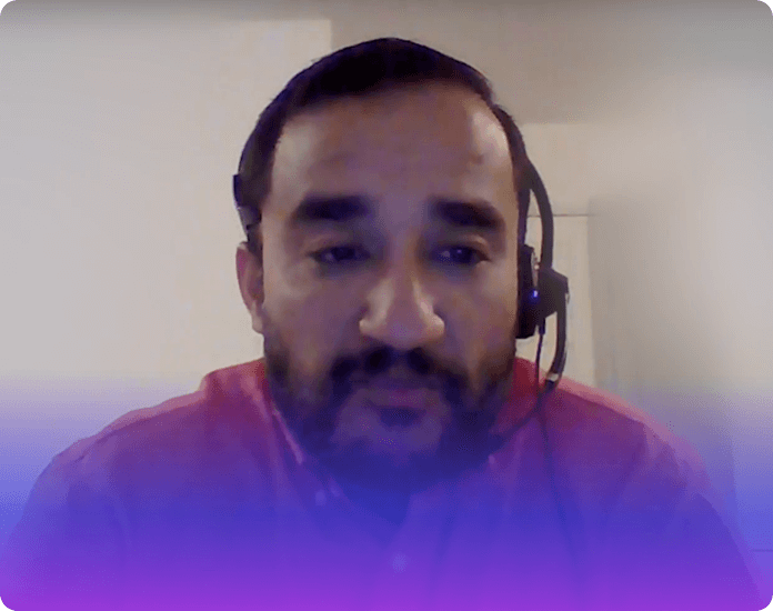 Image of Asim Khwaja for testimonial video - Destination Certification