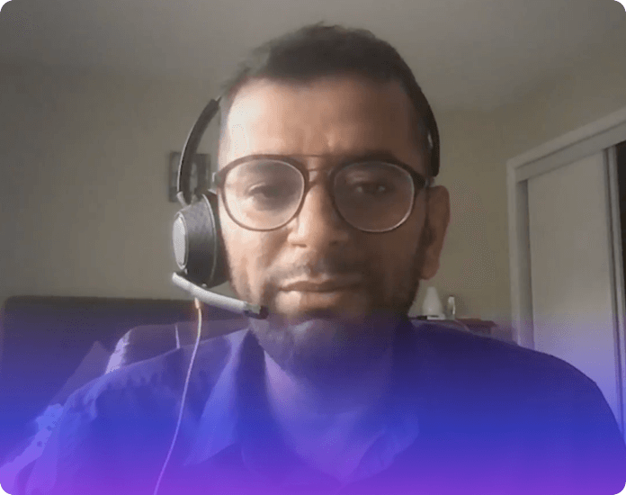 Image of Kush Behl for testimonial video - Destination Certification