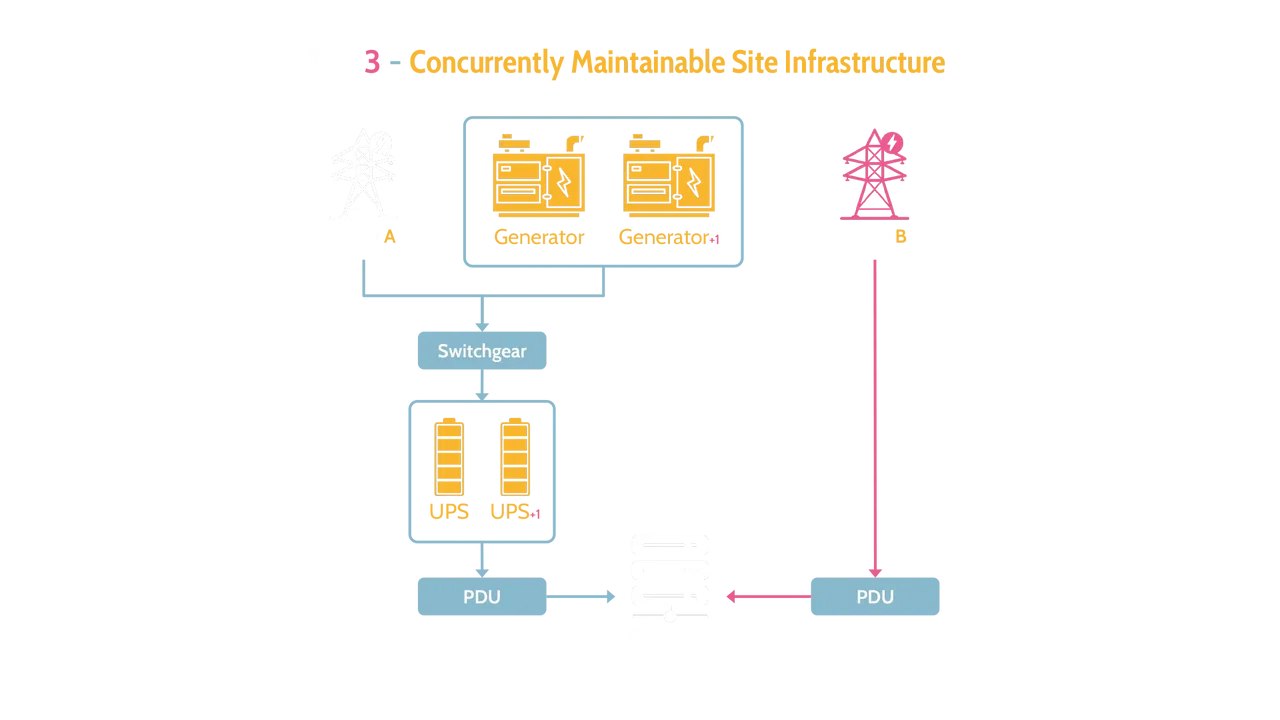 Concurrently maintainable site infrastructure - Destination Certification