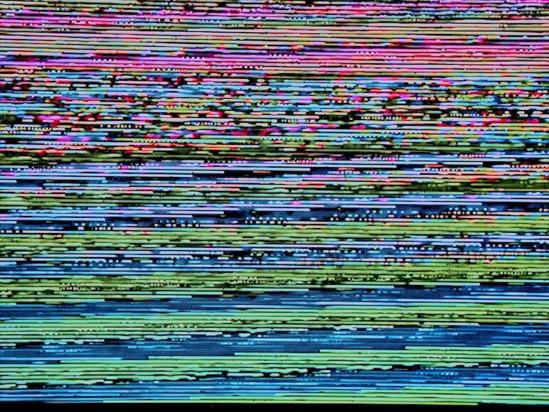Image of a broken screen -Destination Certification