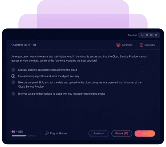 Image of CCSP practice questions - Destination Certification