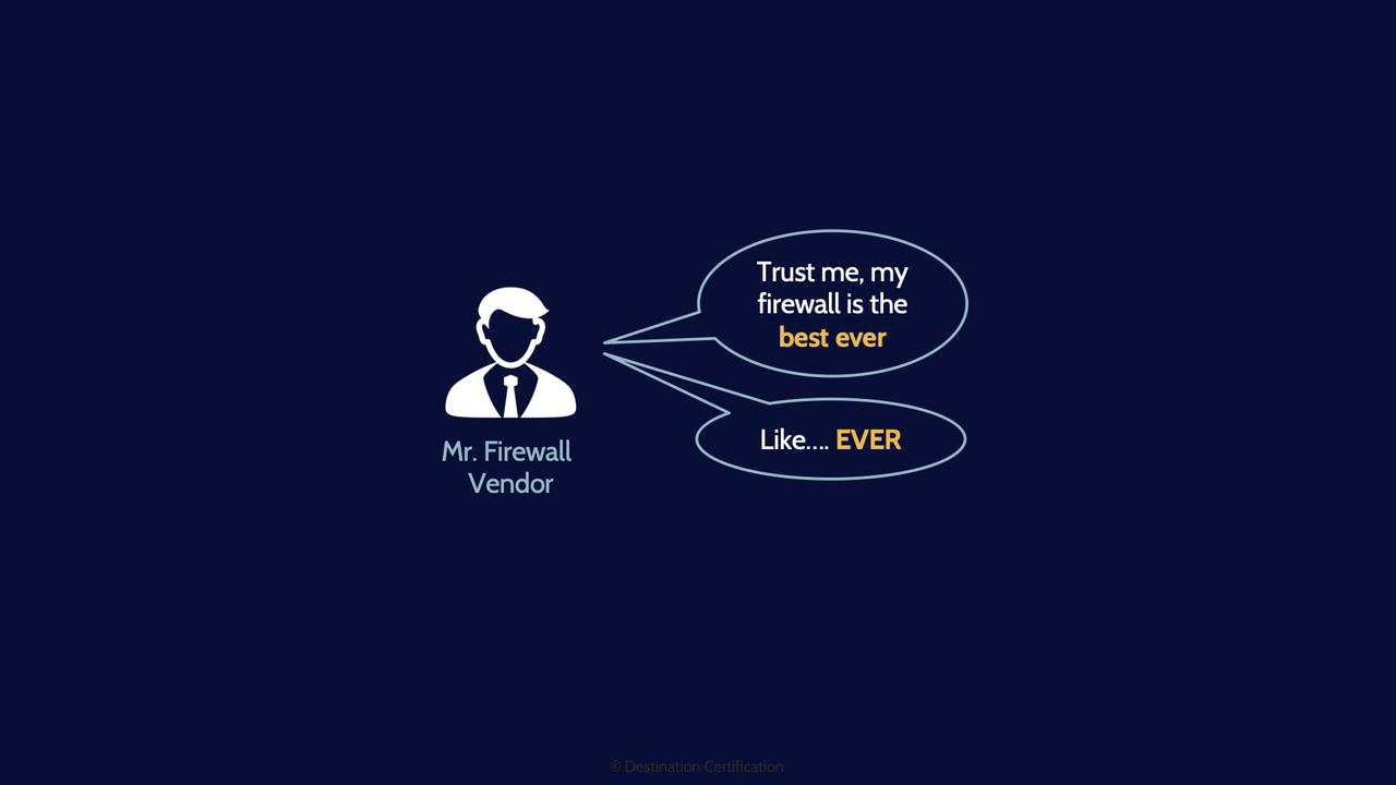 Image of a man with speech bubble - Destination Certification