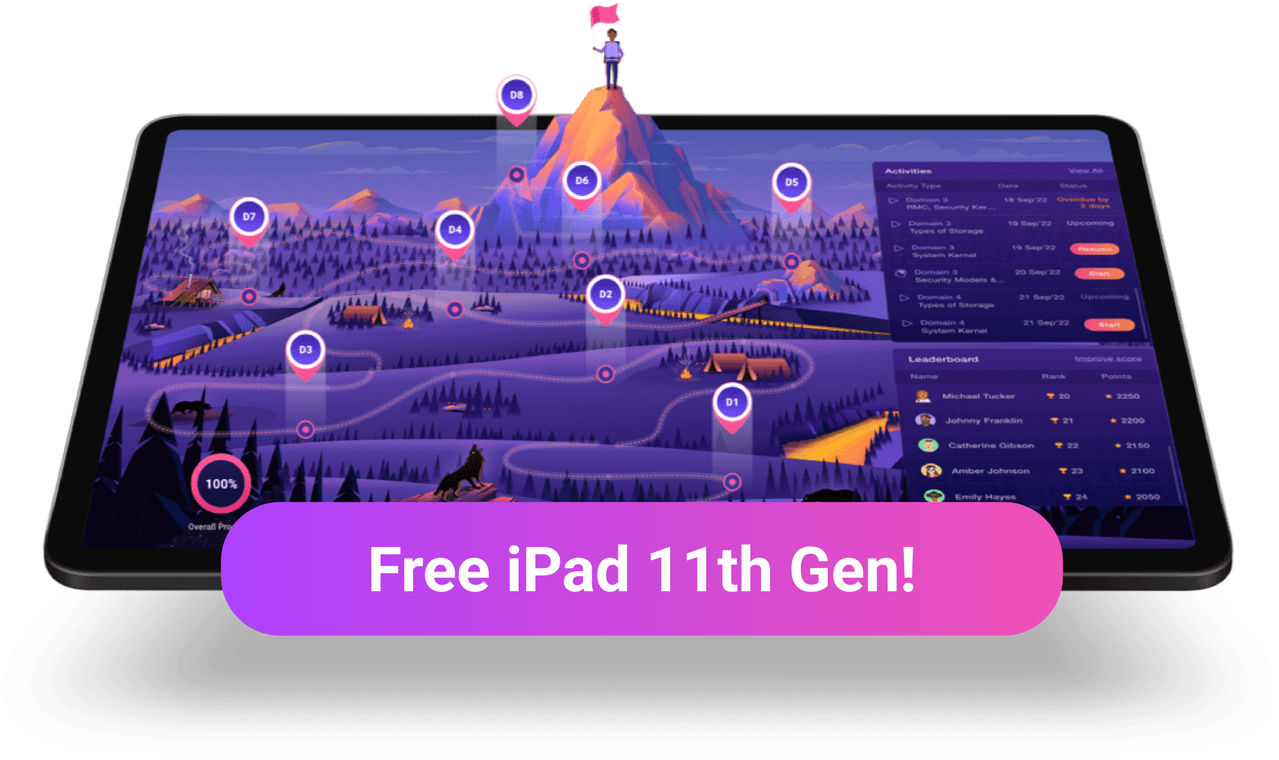 Image of free ipad premium - Destination Certification