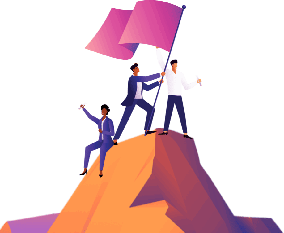 Image of mountain and people - Destination Certification