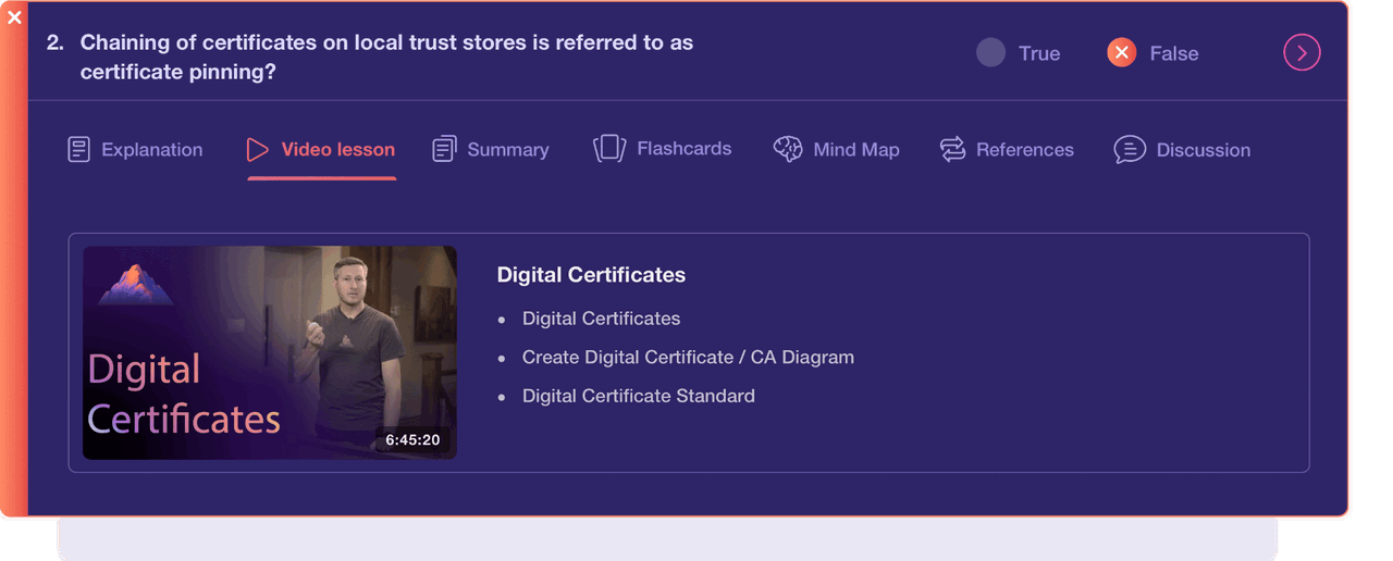 Destination Certification - Pass CISSP Exam - Lesson 1