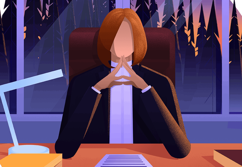 Image of CEO siting in a chair - Destination Certification